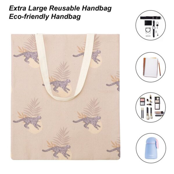 Customized Pattern Tote Shopping Bag Women Shoulder Bag Large Capacity Casual Top-handle Bag Fashion Big Size Handbag Tote 4