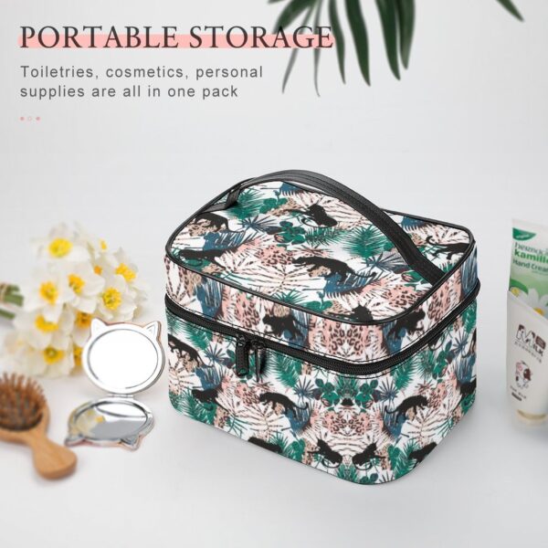 Customized Pattern Makeup Bag Outdoor Travel Makeup Bag Multifunction Waterproof  Girl Cosmetic Bag Women Toiletries Organizer 5