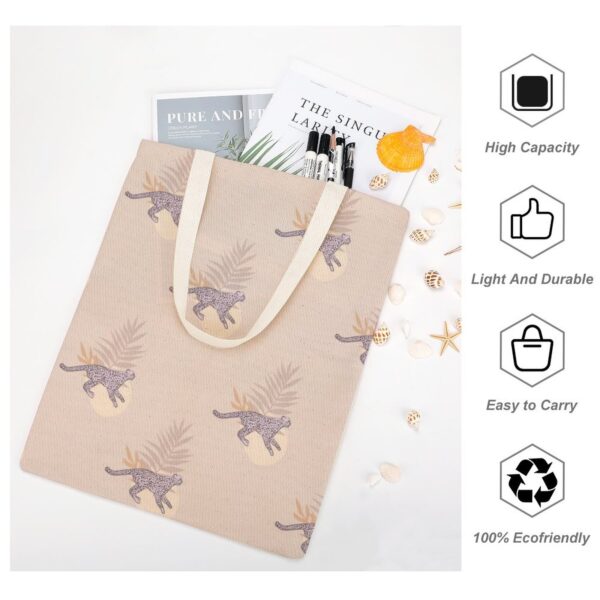 Customized Pattern Tote Shopping Bag Women Shoulder Bag Large Capacity Casual Top-handle Bag Fashion Big Size Handbag Tote 5