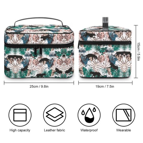 Customized Pattern Makeup Bag Outdoor Travel Makeup Bag Multifunction Waterproof  Girl Cosmetic Bag Women Toiletries Organizer 2