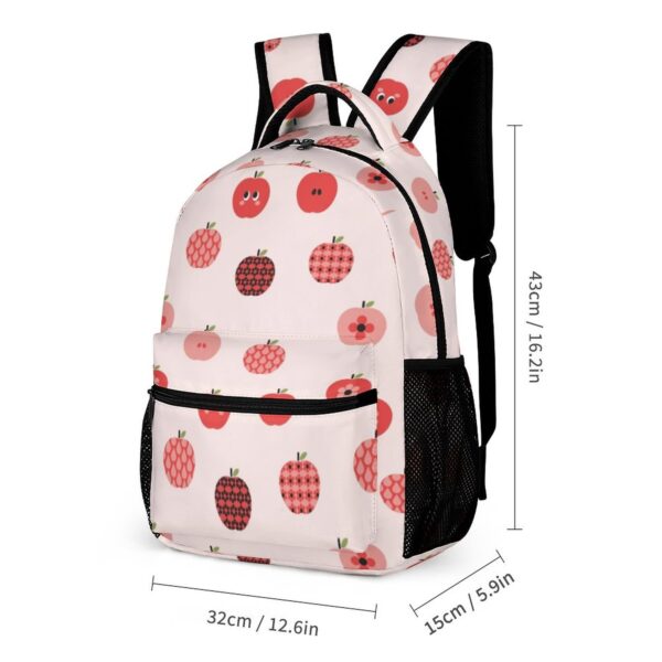 Kids Fruit Backpack Custom Print Fruit Student Schoolpack Pencil Case Backpack Large Capacity Parent-Child Leisure Travel Bag 2