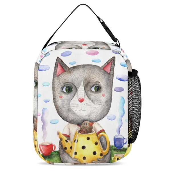 Artistic Student Schoolbag Lunch Bag Pencil Case Three-piece Set Cute Kindergarten School Bags for 2023 Mochila 5