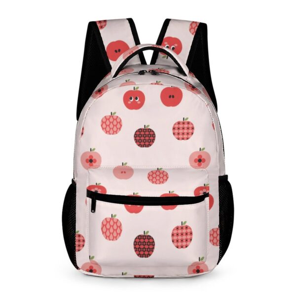 Kids Fruit Backpack Custom Print Fruit Student Schoolpack Pencil Case Backpack Large Capacity Parent-Child Leisure Travel Bag 1