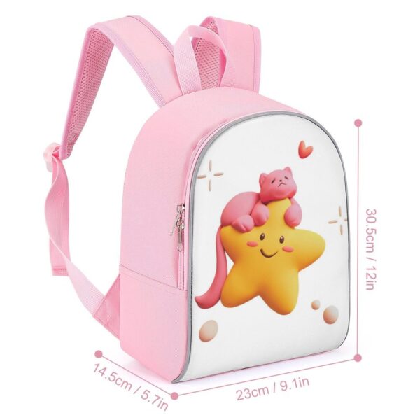 Custom Print 13 Inch Backpack School Children Backpack Multipurpose Knapsack School Bag for Child Customize your Pattern 2