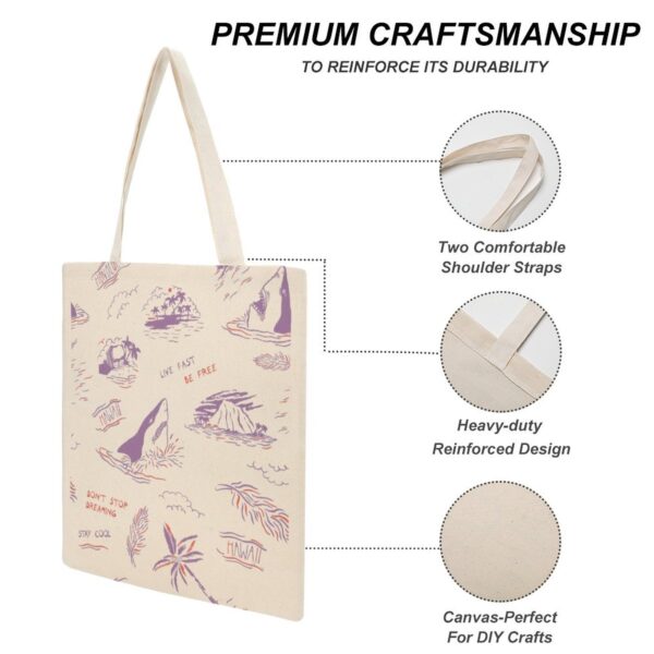 Customized Pattern Tote Shopping Bag for Women Shoulder Bag Female Casual Top-handle Bag Fashion Shoulder Bags Large Capacity 3